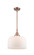 Caden LED Mini Pendant in Antique Copper (405|447-1S-AC-G71-L-LED)