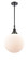 Caden One Light Mini Pendant in Matte Black (405|447-1S-BK-G201-12)