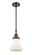 Caden LED Mini Pendant in Oil Rubbed Bronze (405|447-1S-OB-G191-LED)