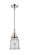 Caden One Light Mini Pendant in Polished Nickel (405|447-1S-PN-G182)