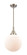 Caden One Light Mini Pendant in Brushed Satin Nickel (405|447-1S-SN-G201-10)