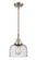 Caden One Light Mini Pendant in Brushed Satin Nickel (405|447-1S-SN-G74)