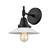 Caden One Light Wall Sconce in Matte Black (405|447-1W-BK-G1)