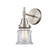 Caden One Light Wall Sconce in Satin Nickel (405|447-1W-SN-G182S)