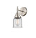 Caden One Light Wall Sconce in Satin Nickel (405|447-1W-SN-G52)