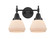 Caden LED Bath Vanity in Matte Black (405|447-2W-BK-G171-LED)