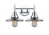 Caden LED Bath Vanity in Polished Chrome (405|447-2W-PC-M7-PC-LED)