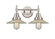 Caden Two Light Bath Vanity in Satin Nickel (405|447-2W-SN-G2)