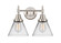 Caden Two Light Bath Vanity in Satin Nickel (405|447-2W-SN-G42)