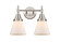 Caden Two Light Bath Vanity in Satin Nickel (405|447-2W-SN-G61)