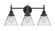 Caden LED Bath Vanity in Matte Black (405|447-3W-BK-G42-LED)