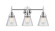 Caden Three Light Bath Vanity in Polished Chrome (405|447-3W-PC-G64)