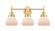 Caden Three Light Bath Vanity in Satin Gold (405|447-3W-SG-G171)