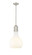 Auralume One Light Mini Pendant in Brushed Satin Nickel (405|492-1S-SN-G581-12)