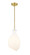 Norwalk LED Mini Pendant in Satin Gold (405|493-1S-SG-G551-9-LED)