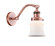 Franklin Restoration LED Wall Sconce in Antique Copper (405|515-1W-AC-G181S-LED)