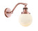 Franklin Restoration LED Wall Sconce in Antique Copper (405|515-1W-AC-G201-6-LED)