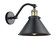 Franklin Restoration One Light Wall Sconce in Black Antique Brass (405|515-1W-BAB-M10-BK)