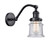 Franklin Restoration One Light Wall Sconce in Matte Black (405|515-1W-BK-G184S)