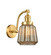 Franklin Restoration One Light Wall Sconce in Satin Gold (405|515-1W-SG-G146)