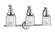 Franklin Restoration Three Light Bath Vanity in Polished Chrome (405|515-3W-PC-G52)