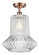 Ballston LED Semi-Flush Mount in Antique Copper (405|516-1C-AC-G212-LED)