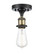 Ballston LED Semi-Flush Mount in Black Antique Brass (405|516-1C-BAB-LED)