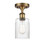 Ballston LED Semi-Flush Mount in Brushed Brass (405|516-1C-BB-G342-LED)