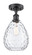 Ballston One Light Semi-Flush Mount in Matte Black (405|516-1C-BK-G372)