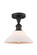 Ballston One Light Semi-Flush Mount in Oil Rubbed Bronze (405|516-1C-OB-G131)