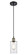 Ballston One Light Mini Pendant in Black Antique Brass (405|516-1P-BAB-G802)