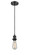 Ballston LED Mini Pendant in Matte Black (405|516-1P-BK-LED)