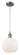 Ballston LED Mini Pendant in Brushed Satin Nickel (405|516-1P-SN-G121-8-LED)