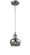 Ballston One Light Mini Pendant in Brushed Satin Nickel (405|516-1P-SN-G93)