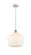 Ballston LED Mini Pendant in White Polished Chrome (405|516-1P-WPC-G651-12-LED)