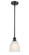 Ballston One Light Mini Pendant in Matte Black (405|516-1S-BK-G381)
