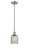 Ballston LED Mini Pendant in Brushed Satin Nickel (405|516-1S-SN-G257-LED)