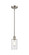 Ballston LED Mini Pendant in Brushed Satin Nickel (405|516-1S-SN-G802-LED)