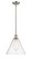 Ballston LED Mini Pendant in Brushed Satin Nickel (405|516-1S-SN-GBC-124-LED)