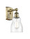 Ballston LED Wall Sconce in Antique Brass (405|516-1W-AB-G394-LED)
