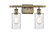 Ballston Two Light Bath Vanity in Antique Brass (405|516-2W-AB-G802)