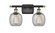 Ballston Two Light Bath Vanity in Black Antique Brass (405|516-2W-BAB-G104)