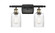 Ballston Two Light Bath Vanity in Black Antique Brass (405|516-2W-BAB-G342)
