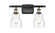 Ballston Two Light Bath Vanity in Black Antique Brass (405|516-2W-BAB-G394)