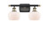 Ballston Two Light Bath Vanity in Black Antique Brass (405|516-2W-BAB-G91)