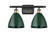 Ballston Two Light Bath Vanity in Black Antique Brass (405|516-2W-BAB-MBD-75-GR)