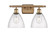Ballston Two Light Bath Vanity in Brushed Brass (405|516-2W-BB-GBD-754)