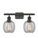 Ballston Two Light Bath Vanity in Oil Rubbed Bronze (405|516-2W-OB-G104)