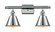 Ballston Two Light Bath Vanity in Polished Chrome (405|516-2W-PC-M8)