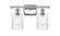 Ballston Two Light Bath Vanity in Polished Nickel (405|516-2W-PN-G342)